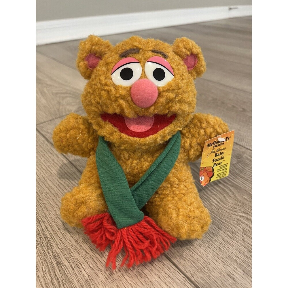 Vintage‎ McDonald's Jim Henson's Baby Fozzie Bear Muppet Babies Stuffed Plush